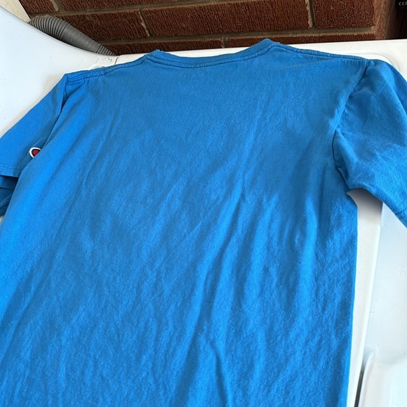 Champion Authentic Athletic Apparel Blue Short Sleeves Tee Big Sky Montana Men S - Picture 14 of 16